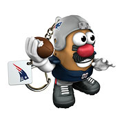 NFL New England Patriots Mr. Potato Head Key Chain